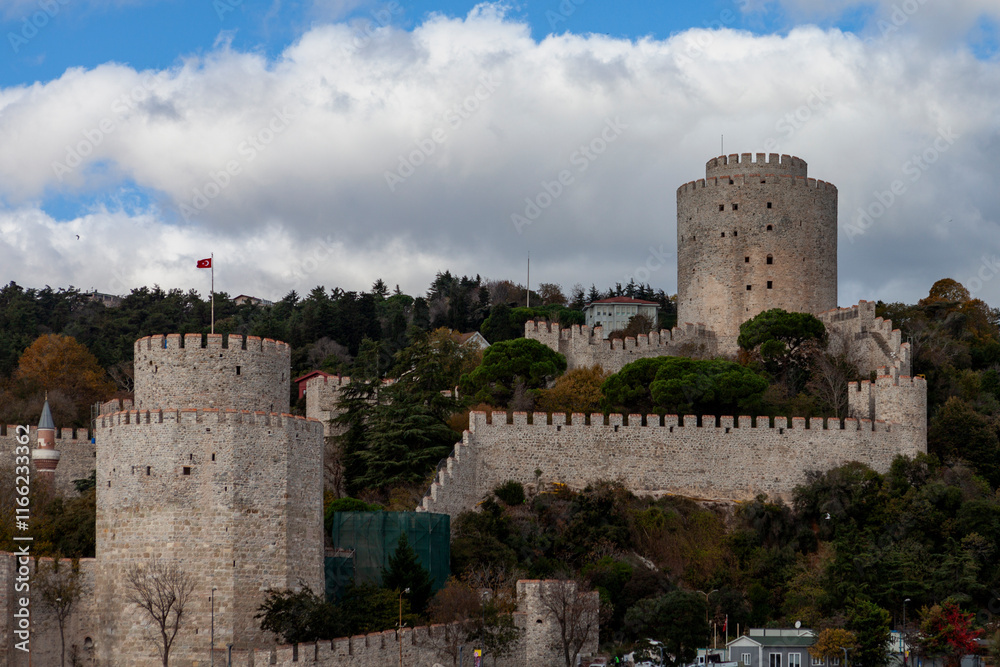 Obraz premium Rumeli Fortress, Istanbul, Marmara, Turkey
