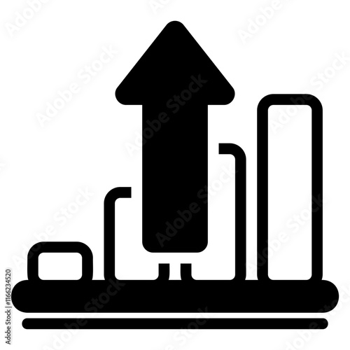 Growth arrow icon