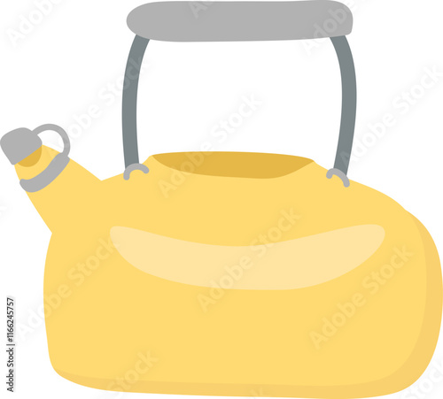 Hand Drawn Tea Kettle