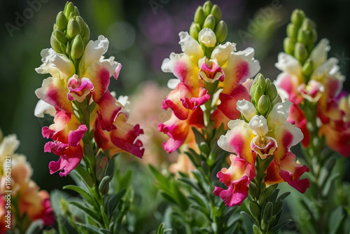 a beautiful snapdragons flower