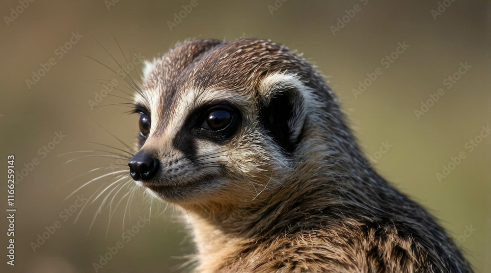 Fototapeta premium a suricata searching for food