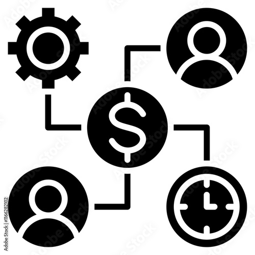 Resource Utilization Icon