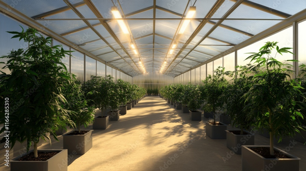 Innovative Smart Farming Equipment in Clean Daylight