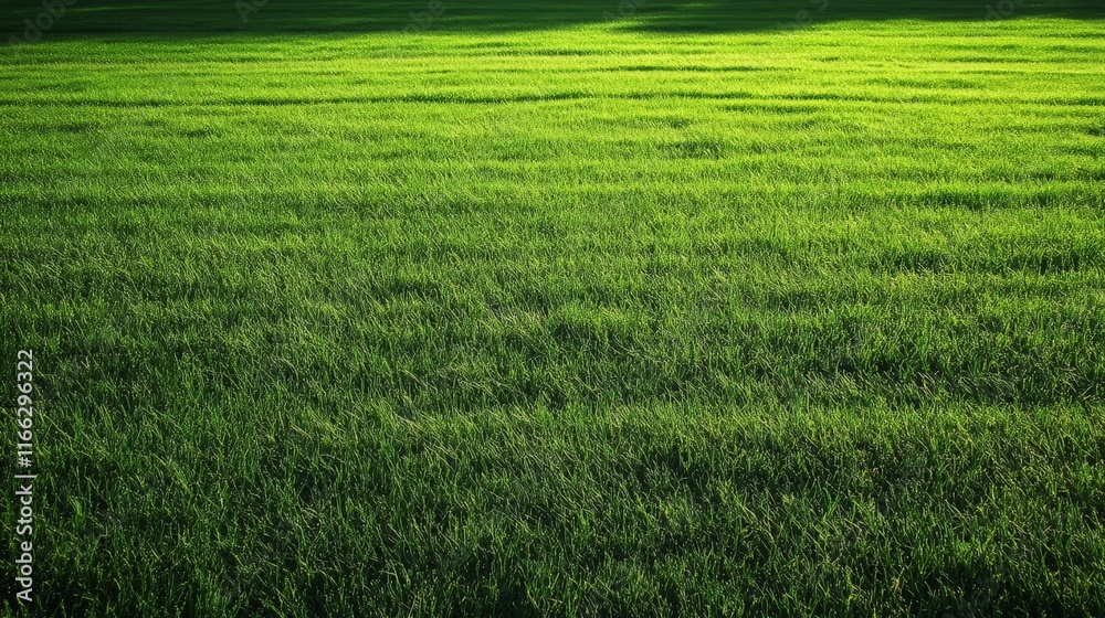 Green Field Under Soft Daylight Conditions Green Field Under Soft Daylight Conditions