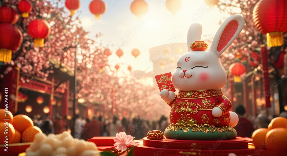 Lunar New Year 2025 with the Rabbit Zodiac Theme. Lunar New Year 2025 with the Rabbit Zodiac Theme.