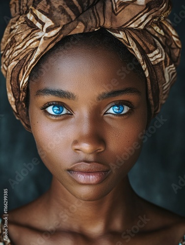 Woman in Turban photo