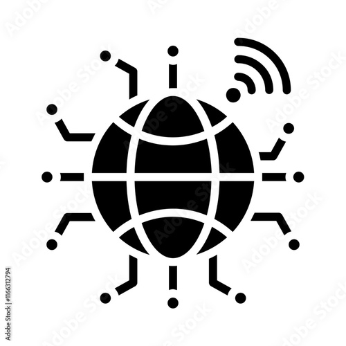 global network icon photo