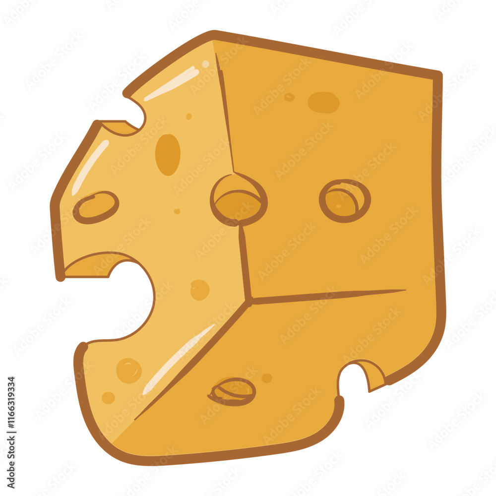 Cheese Illustration