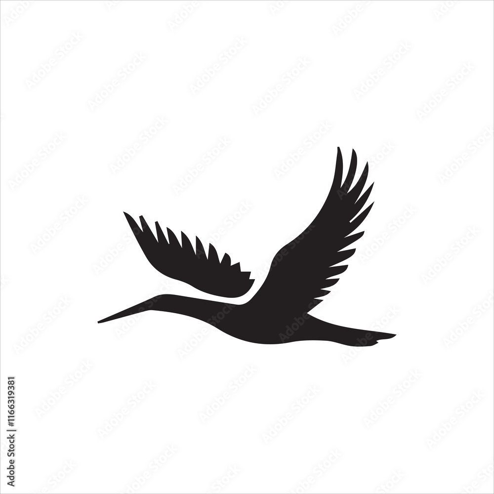 Fototapeta premium illustration of a bird