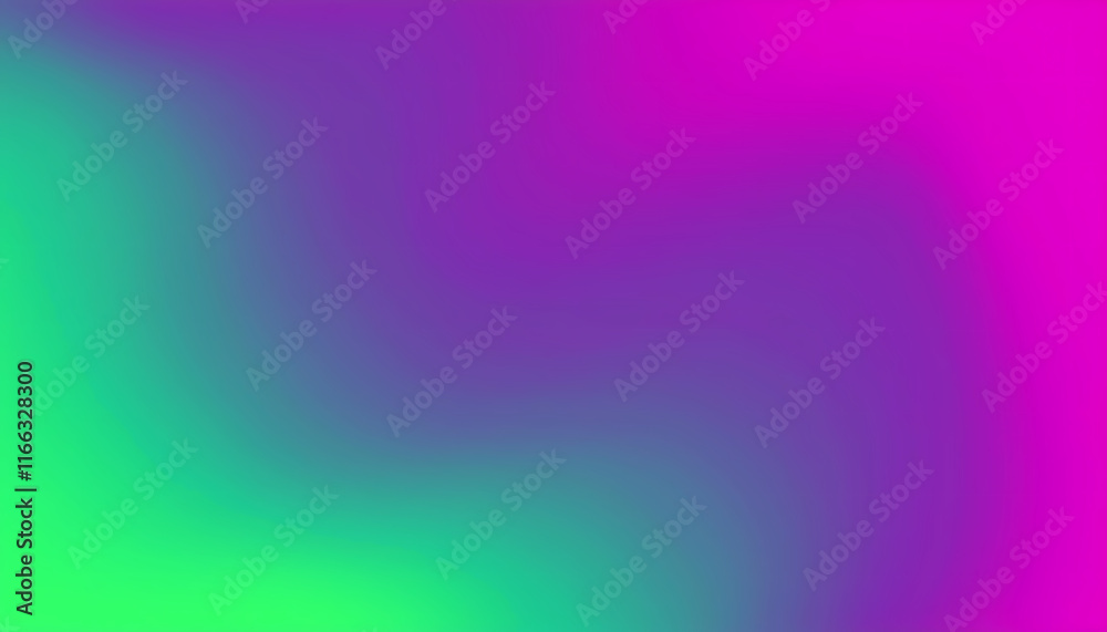 Fototapeta premium Vibrant Gradient Background Purple Green Teal Pink Color Blend for Design