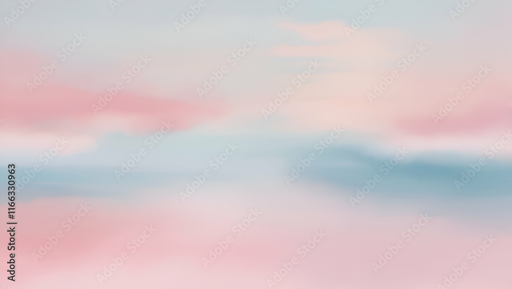 Fototapeta premium Soft Pastel Elegance A Minimalistic Gradient Background