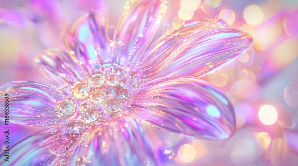Botanical Fusion - Intricate Mechanical Daisy in Vibrant 3D Rendered Artwork Botanical Fusion - Intricate Mechanical Daisy in Vibrant 3D Rendered Artwork
