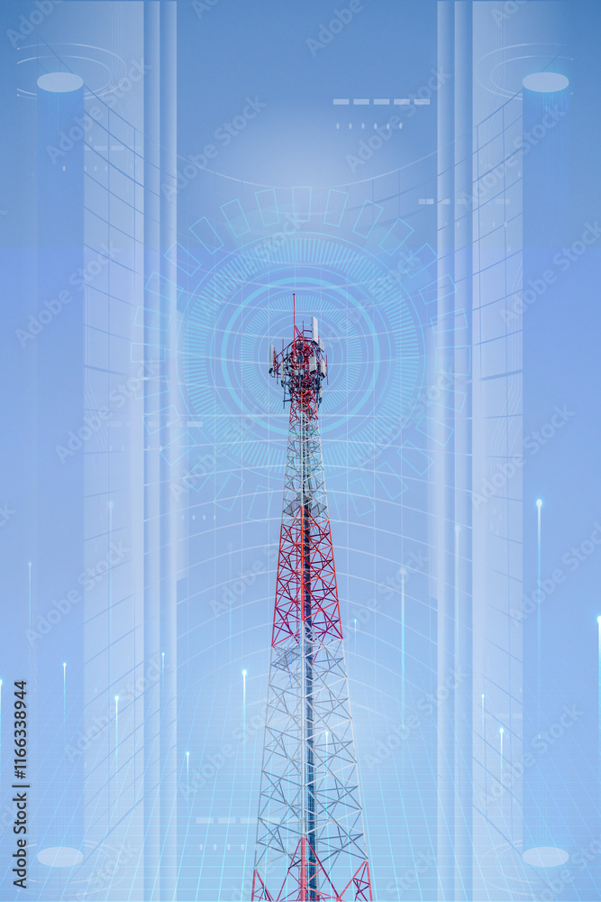 Obraz premium Telecommunication tower
