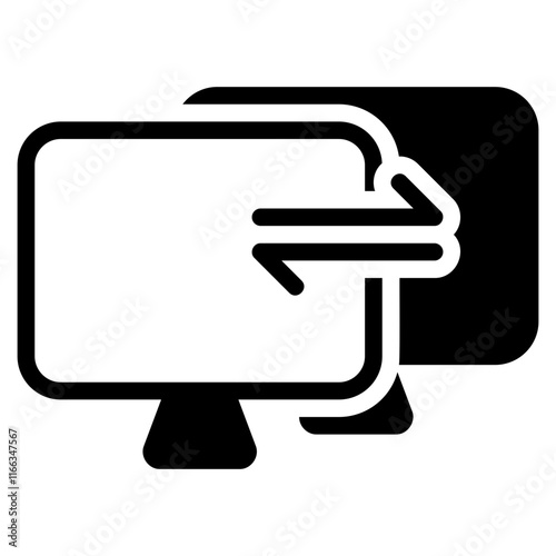 Extended monitor icon