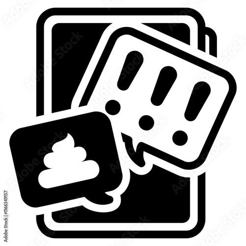 Mobile bully icon
