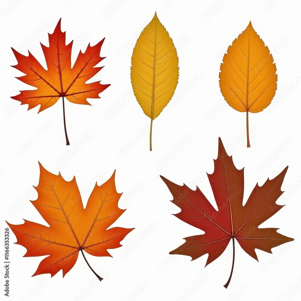Autumn Leaves Collection: A vibrant collection of autumn leaves, showcasing the beauty of fall foliage in various shades of red, orange, and yellow. Perfect for fall designs, crafts. Autumn Leaves Collection: A vibrant collection of autumn leaves, showcasing the beauty of fall foliage in various shades of red, orange, and yellow. Perfect for fall designs, crafts.