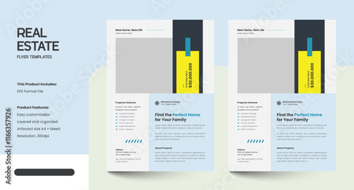 Real Estate Flyer Design Template