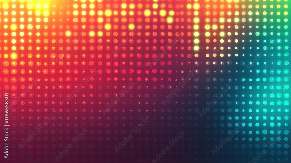 Abstract Colorful Dotted Background Abstract Colorful Dotted Background