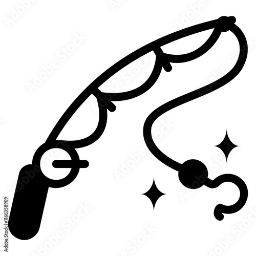 Fishing rod icon