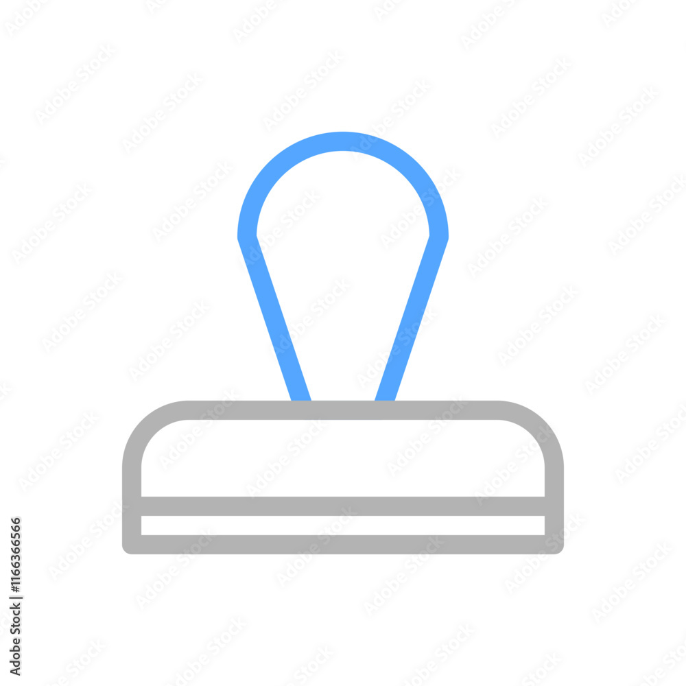 Rubber stamp icon. Concept of approval, quality, and certification. Rubber stamp icon. Concept of approval, quality, and certification.