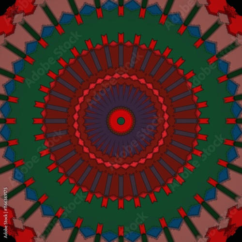 red and yellow background