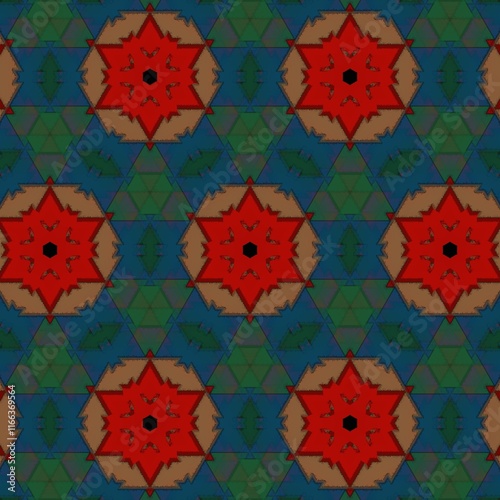 pattern with flowers