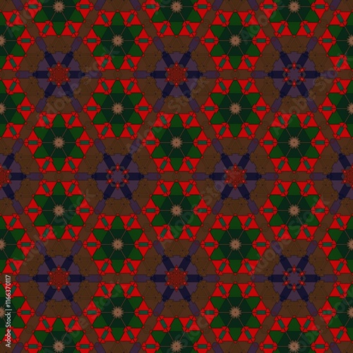seamless pattern with flowers