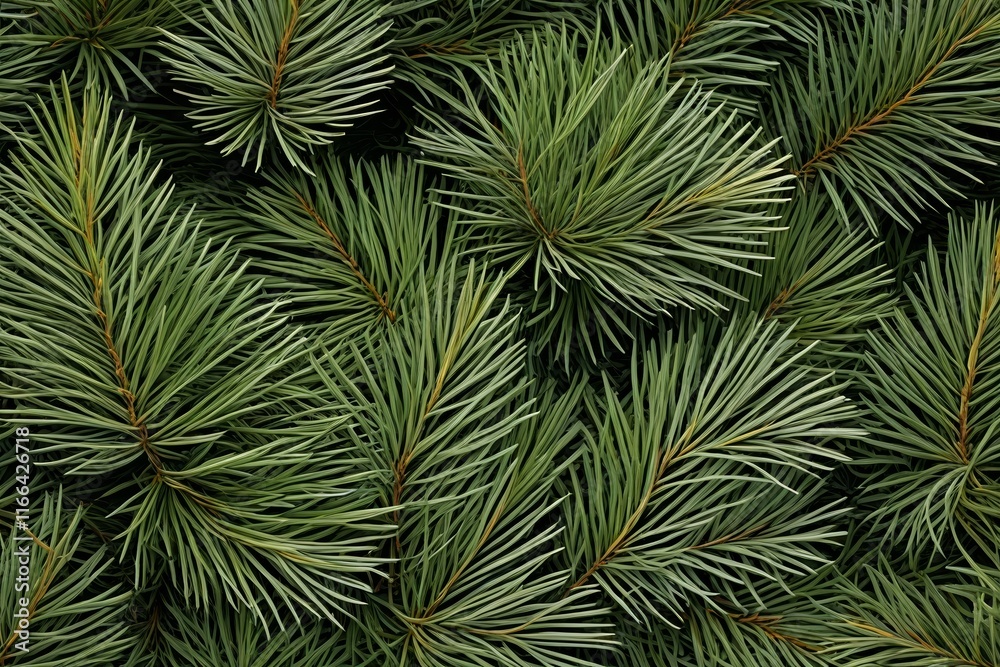 a close up of a pine tree with green needles a close up of a pine tree with green needles