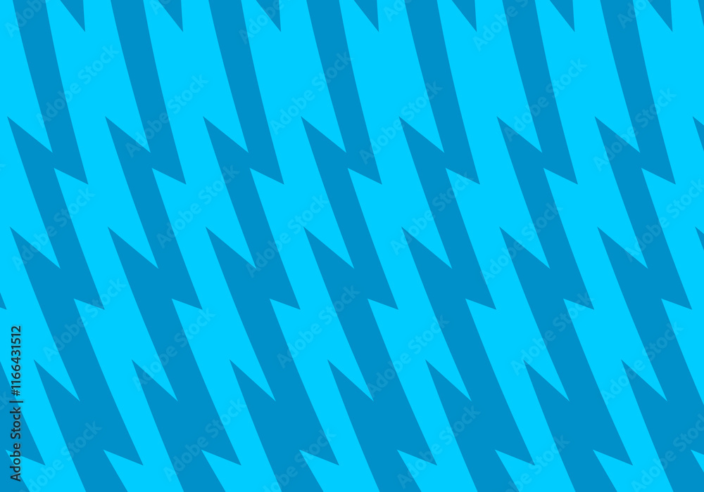 Bold geometric zigzag vector background
