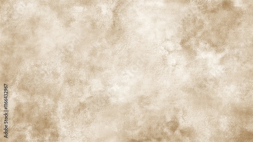 Abstract Watercolor Background in Brown, Beige, and Pastel Shades - Soft Vintage Texture for Graphic Design