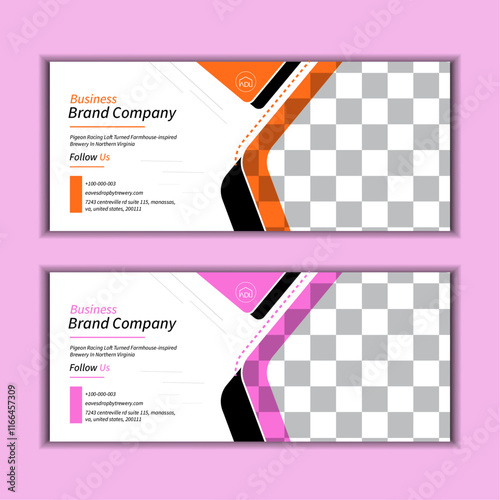 Facebook Cover Design poster banner cover modern flyer roll up instragram linkedin marketing social media post design template