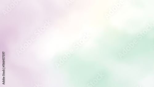 A modern gradient background with pastel tones shifting from lavender to mint green, evoking a calm and serene atmosphere photo
