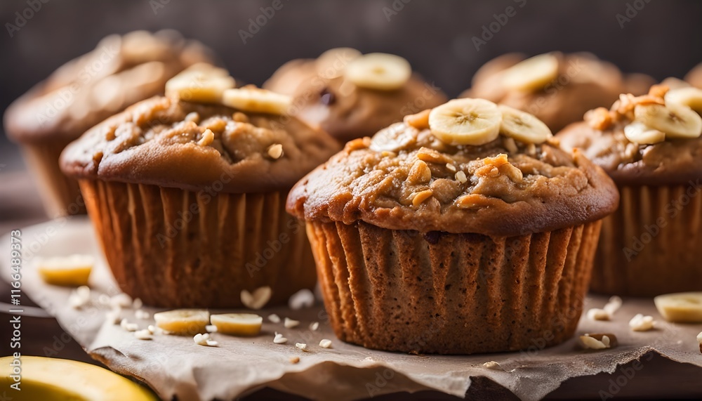 Banana wholegrain muffins, healthy and delicious muffins
Banana wholegrain muffins, healthy and delicious muffins