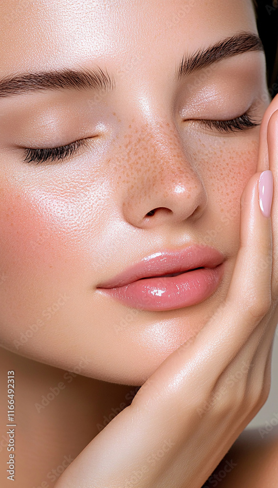 Obraz premium close up portrait of a woman 