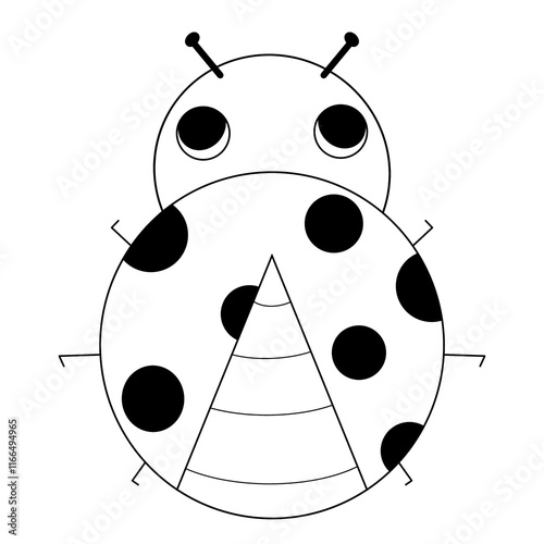 ladybug line art
