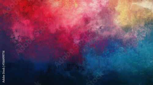 Wallpaper Mural Vibrant Multicolor Abstract Texture Torontodigital.ca