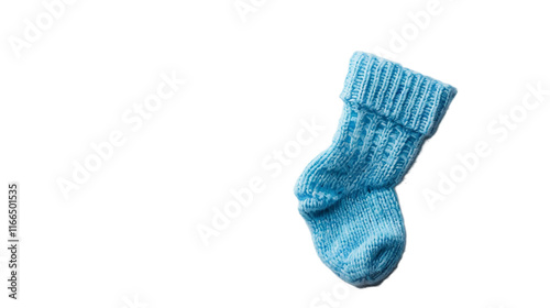 Quiet Baby Sock on transparent background PNG.