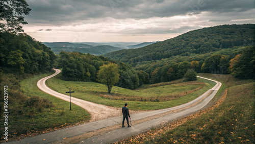 The Road Less Traveled: A Significant Moment in Life's Journey, Reflecting on Choices and New Beginnings