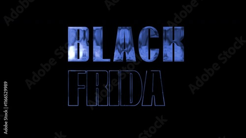 Stylish Black Friday Text Animation for E-commerce Campaigns