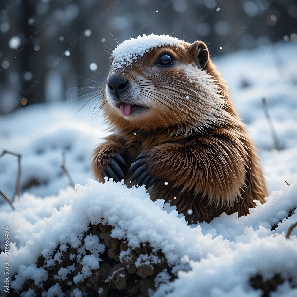 Obraz premium Groundhog Day