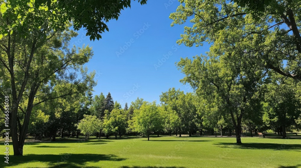 Spring landscape with trees on green grass in the park, outdoor concept. Spring landscape with trees on green grass in the park, outdoor concept.