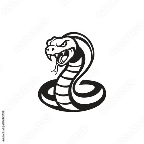 Snake mascot logo