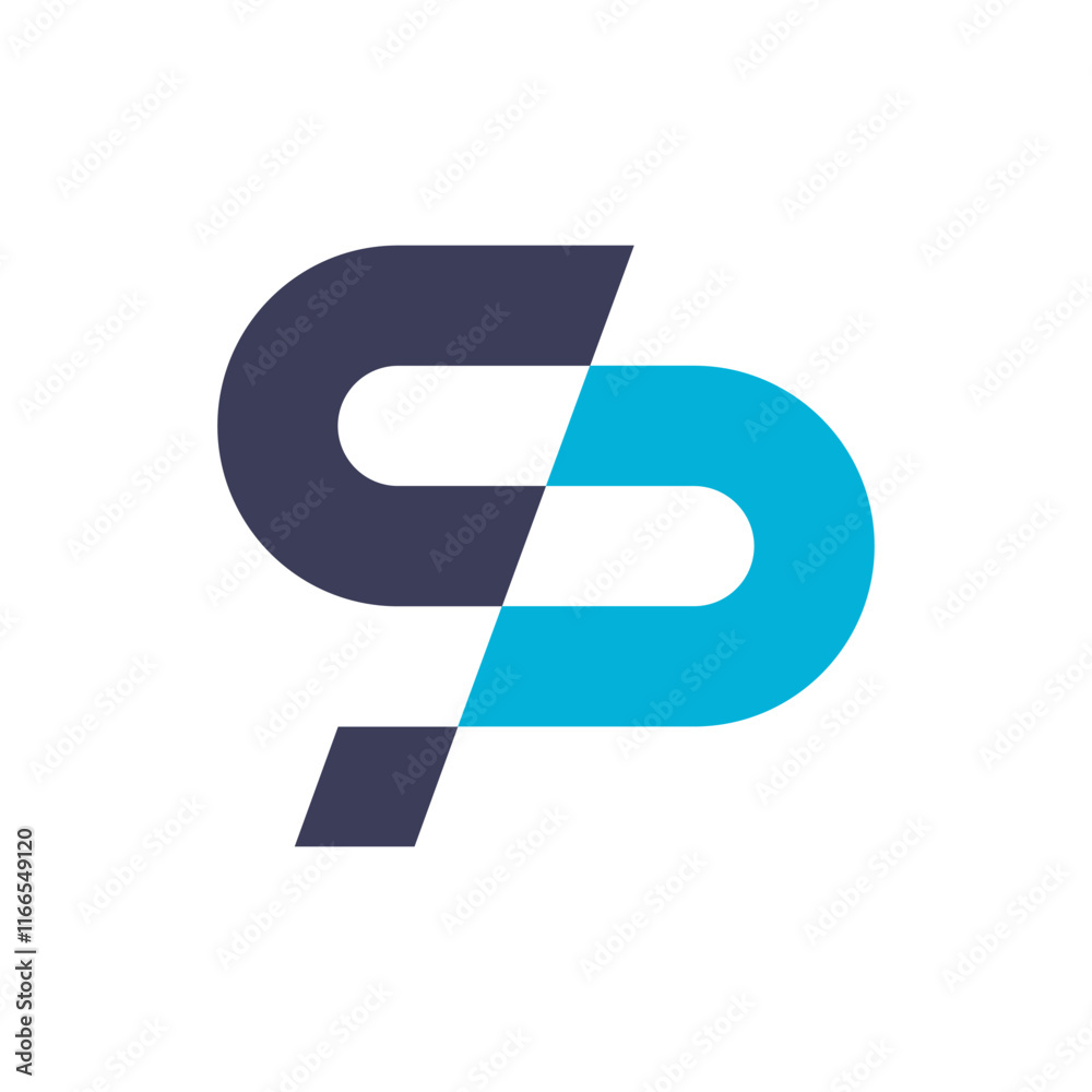 The SP logo features a unique, overlapping design of The SP logo features a unique, overlapping design of