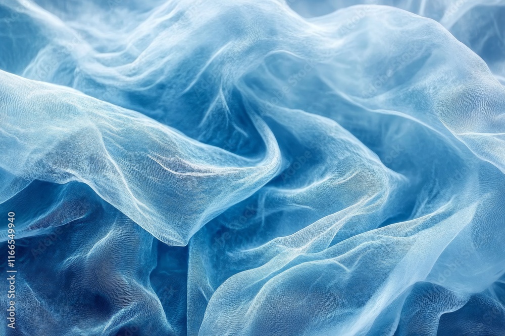 Obraz premium Light Blue Concept Abstract Background, Generative AI