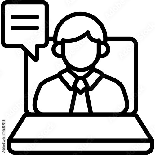 Online Meeting Icon