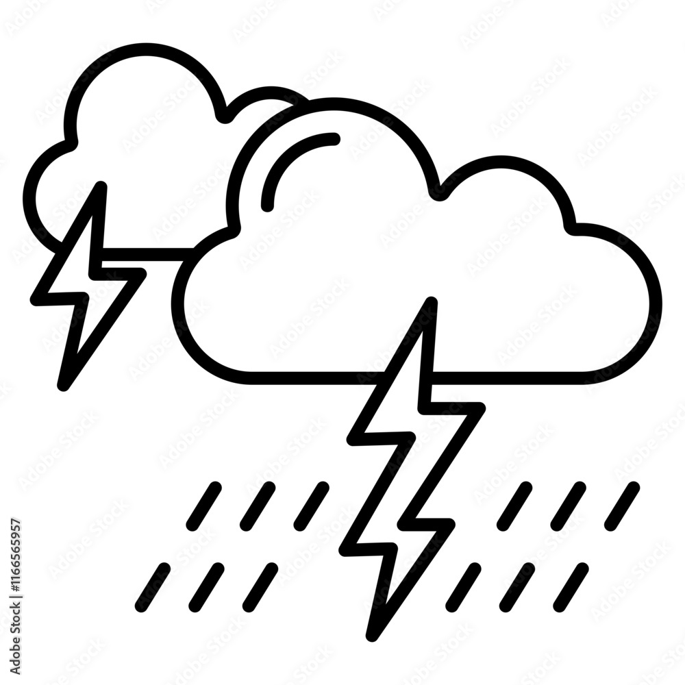 intense storms icon intense storms icon