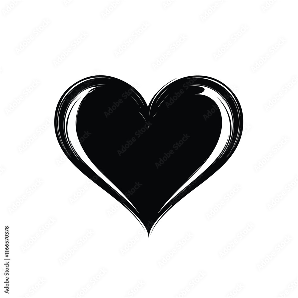 heart with a heart valentine Day vector heart with a heart valentine Day vector