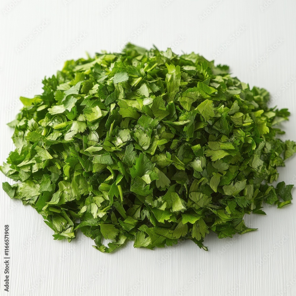 cilantro, isolated on white background.hd cilantro, isolated on white background.hd