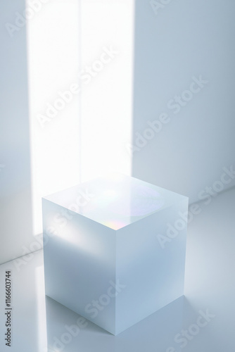 translucent cube soft light