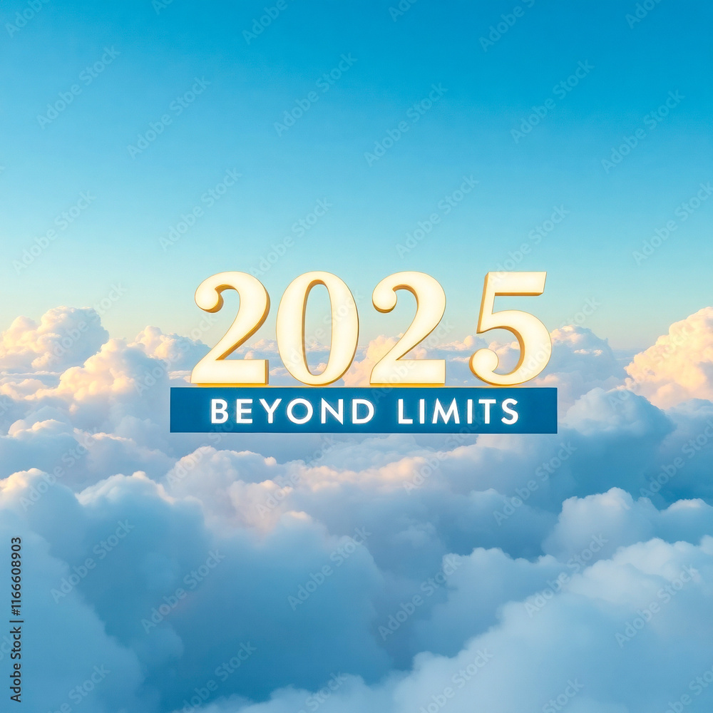 Fototapeta premium 2025: a vision limitless potential